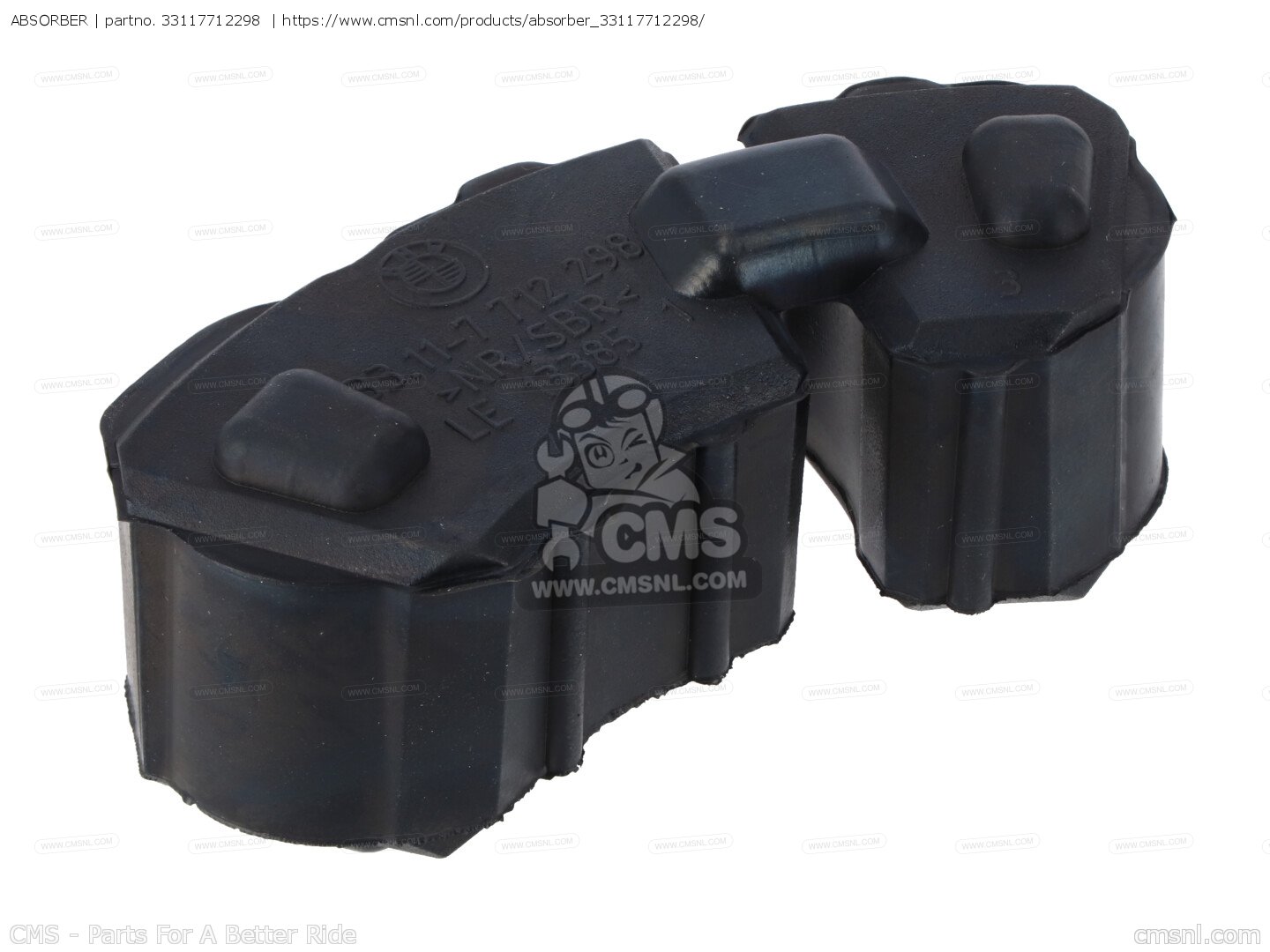 33117712298: ABSORBER BMW - buy the 33 11 7 712 298 at CMSNL