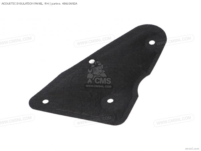 Ducati ACOUSTIC INSULATION PANEL, RH 48610692A