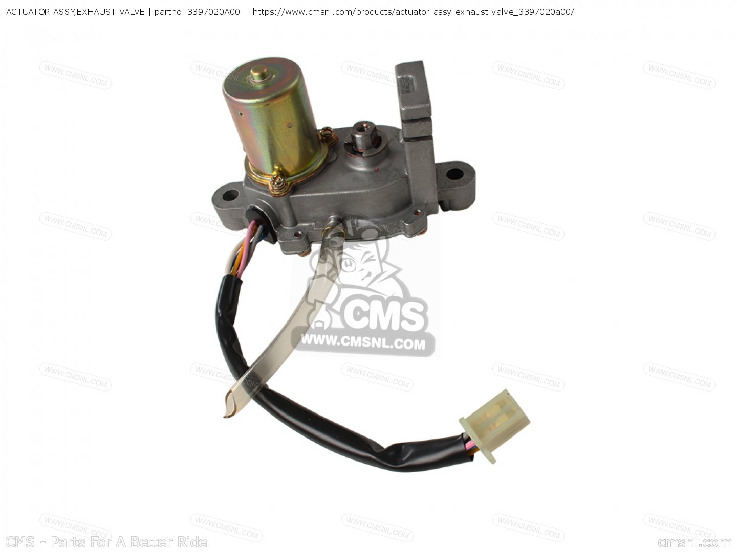 ACTUATOR ASSY,EXHAUST VALVE for RG500 1986 (G) (E01 E02 E04 E06 E15 E16