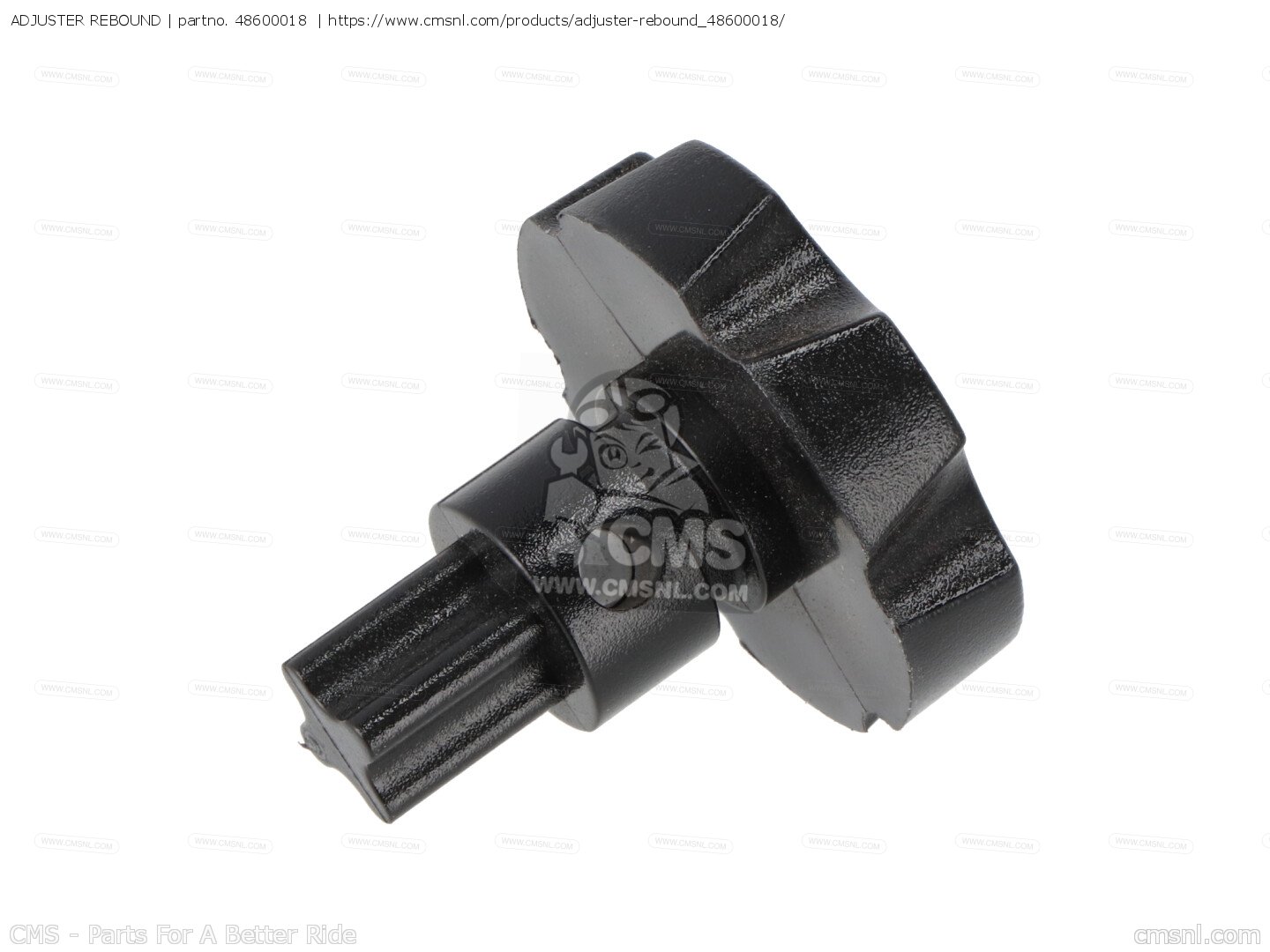 ADJUSTER REBOUND for KTM - order at CMSNL