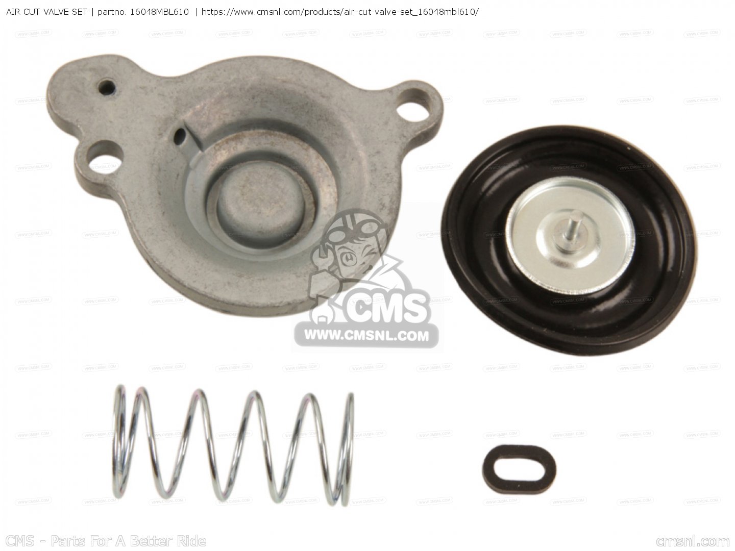 AIR CUT VALVE SET for NT650V DEAUVILLE 2004 (4) GERMANY / 50P order