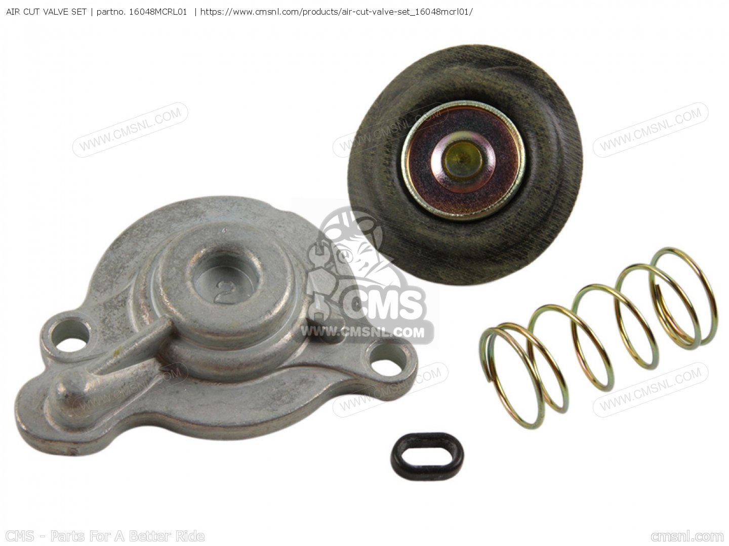 16048MCRL01 Air Cut Valve Set Honda buy the 16048MCRL01 at CMSNL
