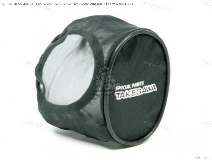 Takegawa AIR FILTER COVER FOR TYPE-2/OVERAL TAPER OF TAKEGAWA AIRFILTER 03011121