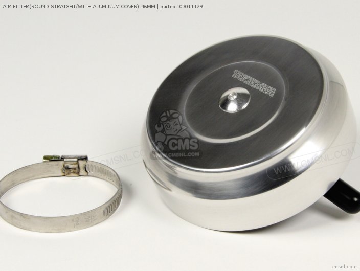 Air Filter(round Straight/with Aluminum Cover) 46mm photo