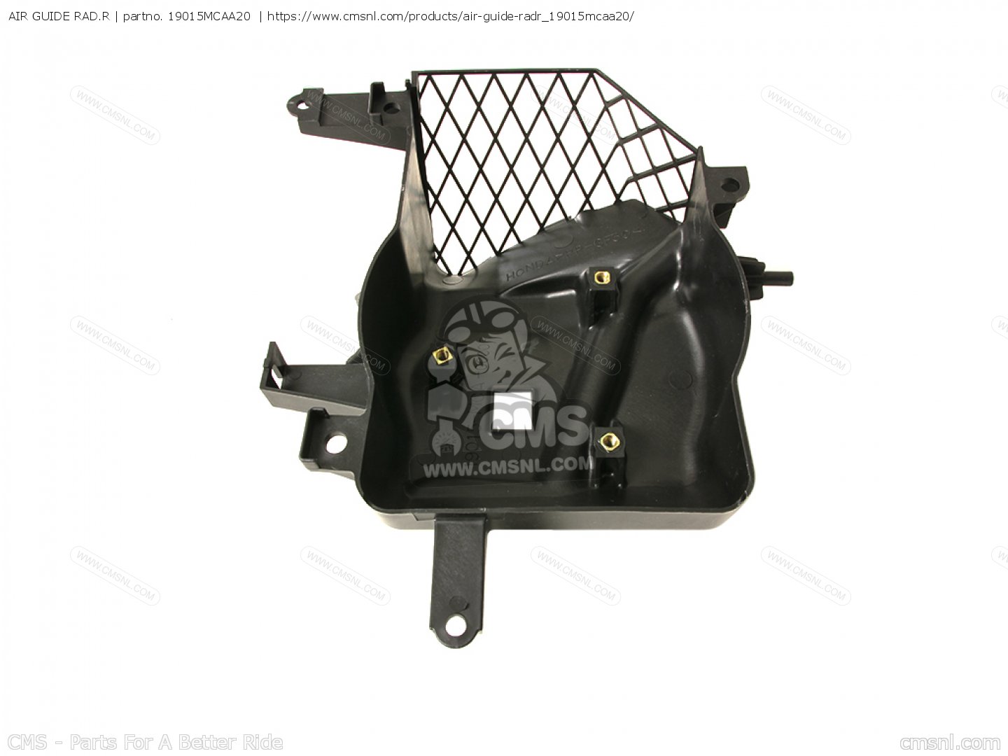 19015MCAA20: AIR GUIDE RAD.R Honda - buy the 19015-MCA-A20 at CMSNL