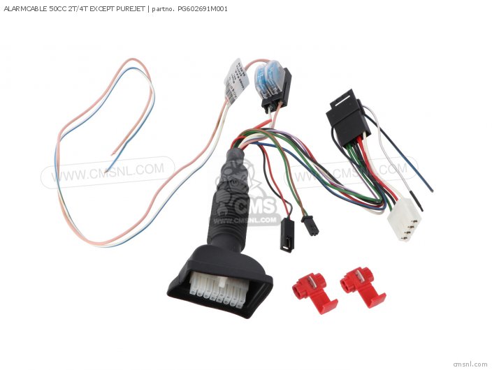 Piaggio Group ALARMCABLE 50CC 2T/4T EXCEPT PUREJET PG602691M001 Piaggio Group ALARMCABLE 50CC 2T/4T EXCEPT PUREJET PG602691M001