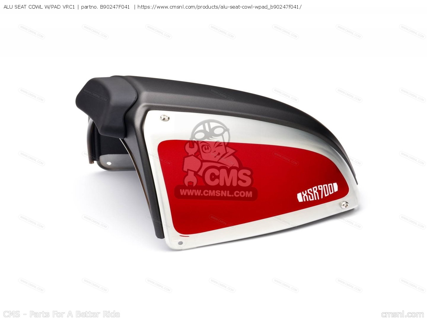 B90247F041 Alu Seat Cowl W/pad Vrc1 Yamaha buy the B90247F04100