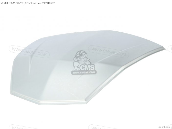 Kawasaki ALUMINIUM COVER, SILV 999940657