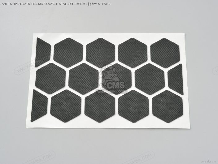 Anti-slip Sticker For Motorcycle Seat, Honeycomb photo