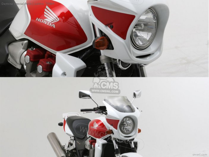 Daytona AR TOSOU CB13 03-04 WHITE/RED 090028302 70064