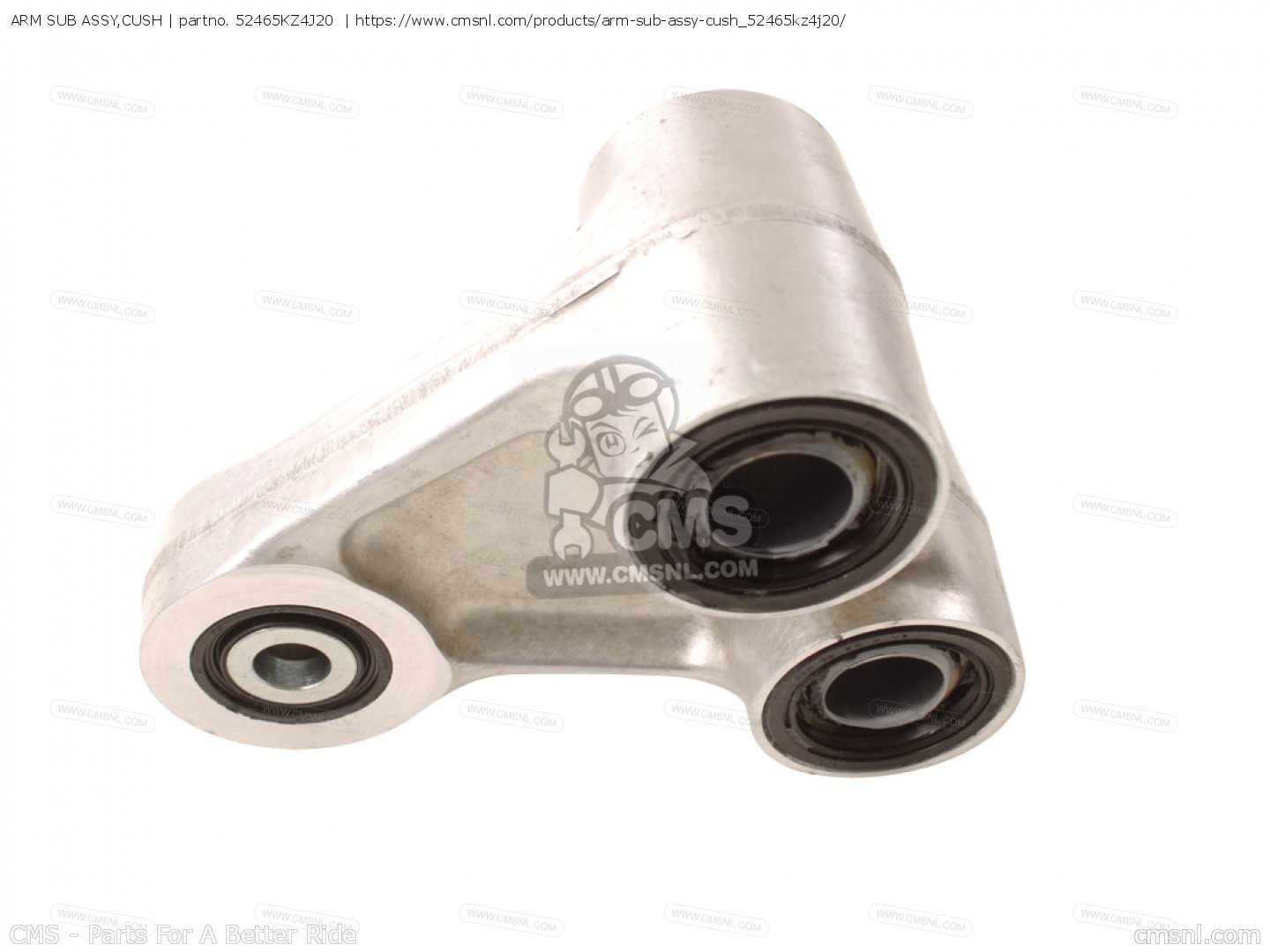 52465KZ4J20: Arm Sub Assy,cush Honda - buy the 52465-KZ4-J20 at CMSNL