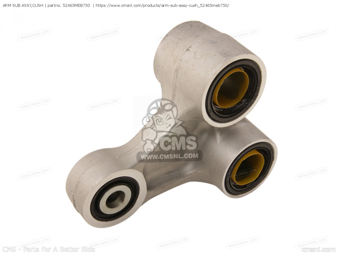 52465MEB750 Arm Sub Assy,cush Honda buy the 52465MEB750 at CMSNL