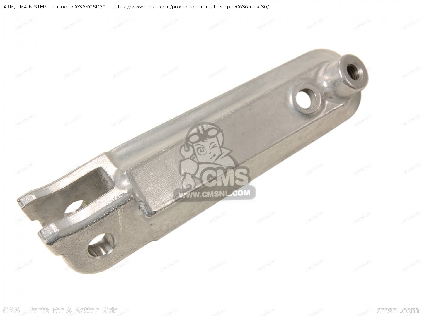 50636MGSD30: Arm,l Main Step Honda - buy the 50636-MGS-D30 at CMSNL