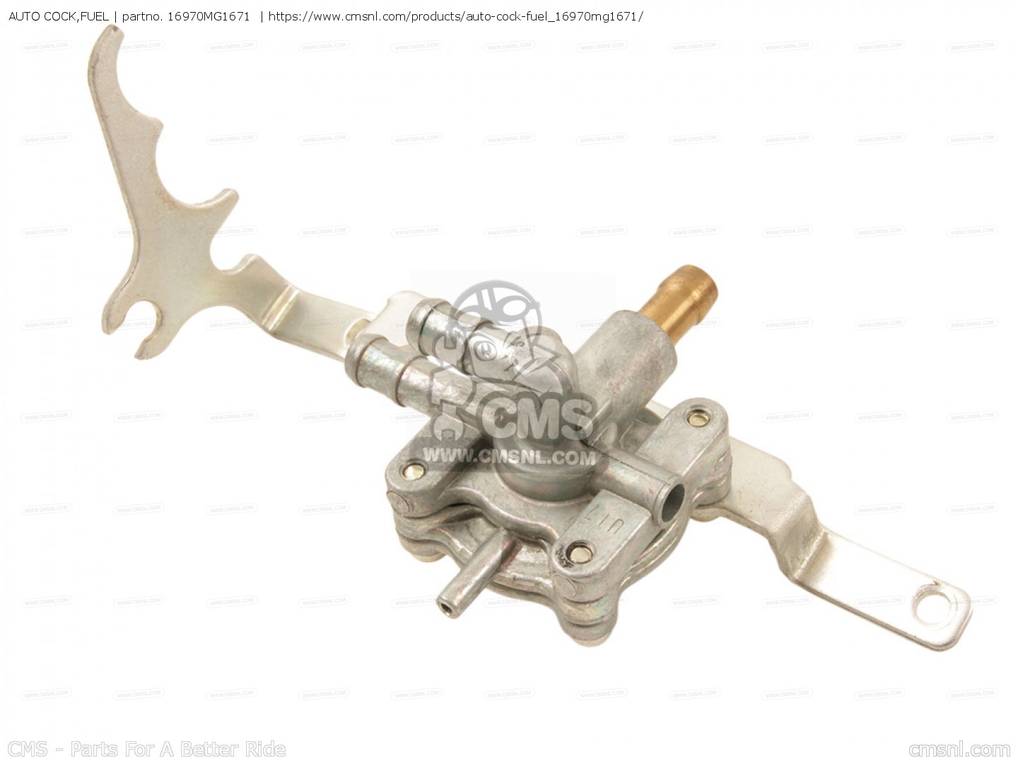 16970MG1671: AUTO COCK,FUEL Honda - buy the 16970-MG1-671 at