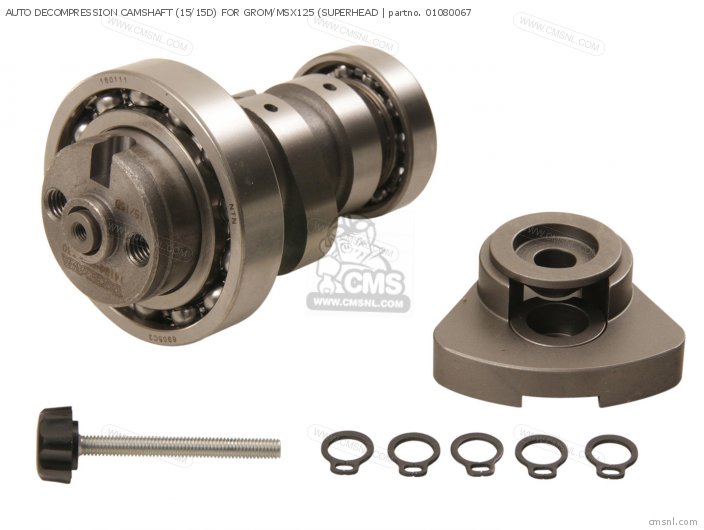 Takegawa AUTO DECOMPRESSION CAMSHAFT (15/15D) FOR GROM/MSX125 (SUPERHEAD 01080067