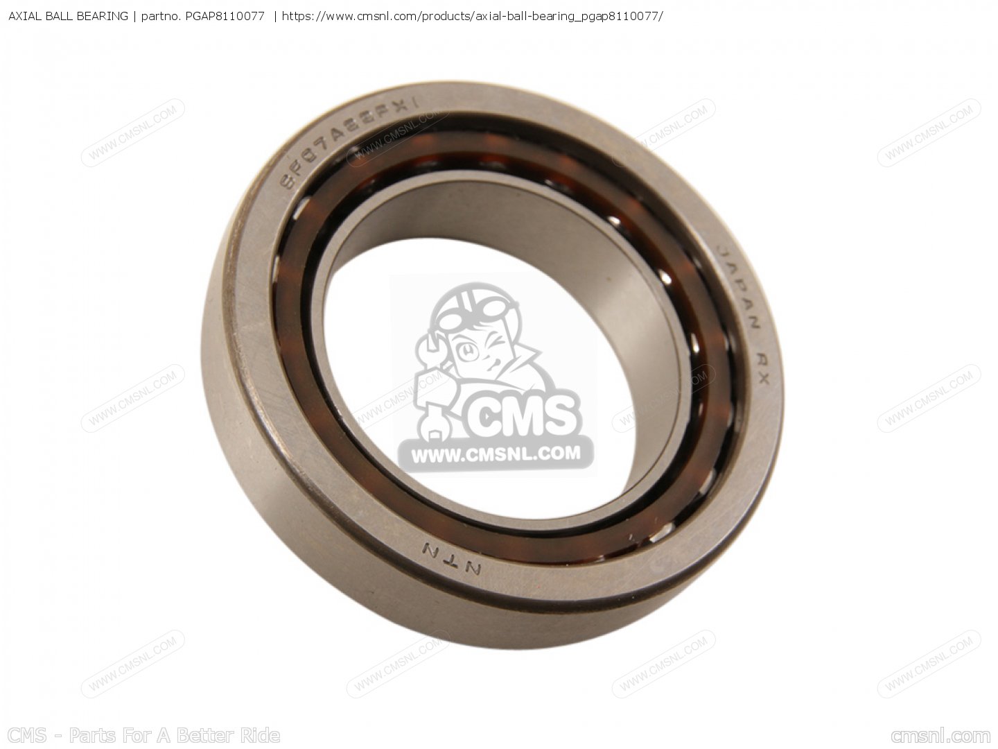 PGAP8110077: Axial Ball Bearing Piaggio Group - buy the AP8110077 at CMSNL