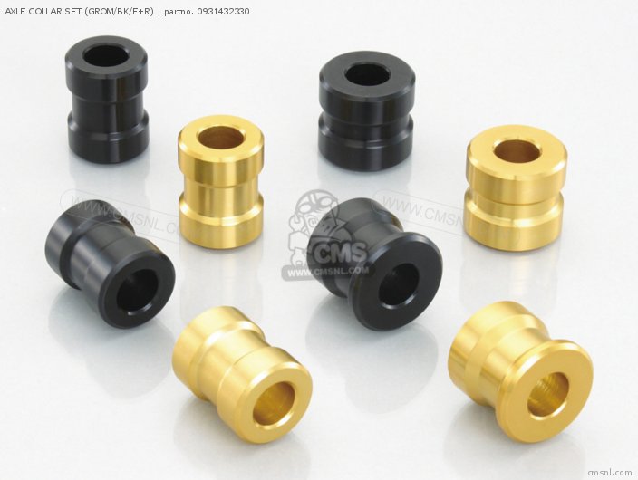 Kitaco AXLE COLLAR SET (GROM/BK/F+R) 0931432330 Kitaco AXLE COLLAR SET (GROM/BK/F+R) 0931432330