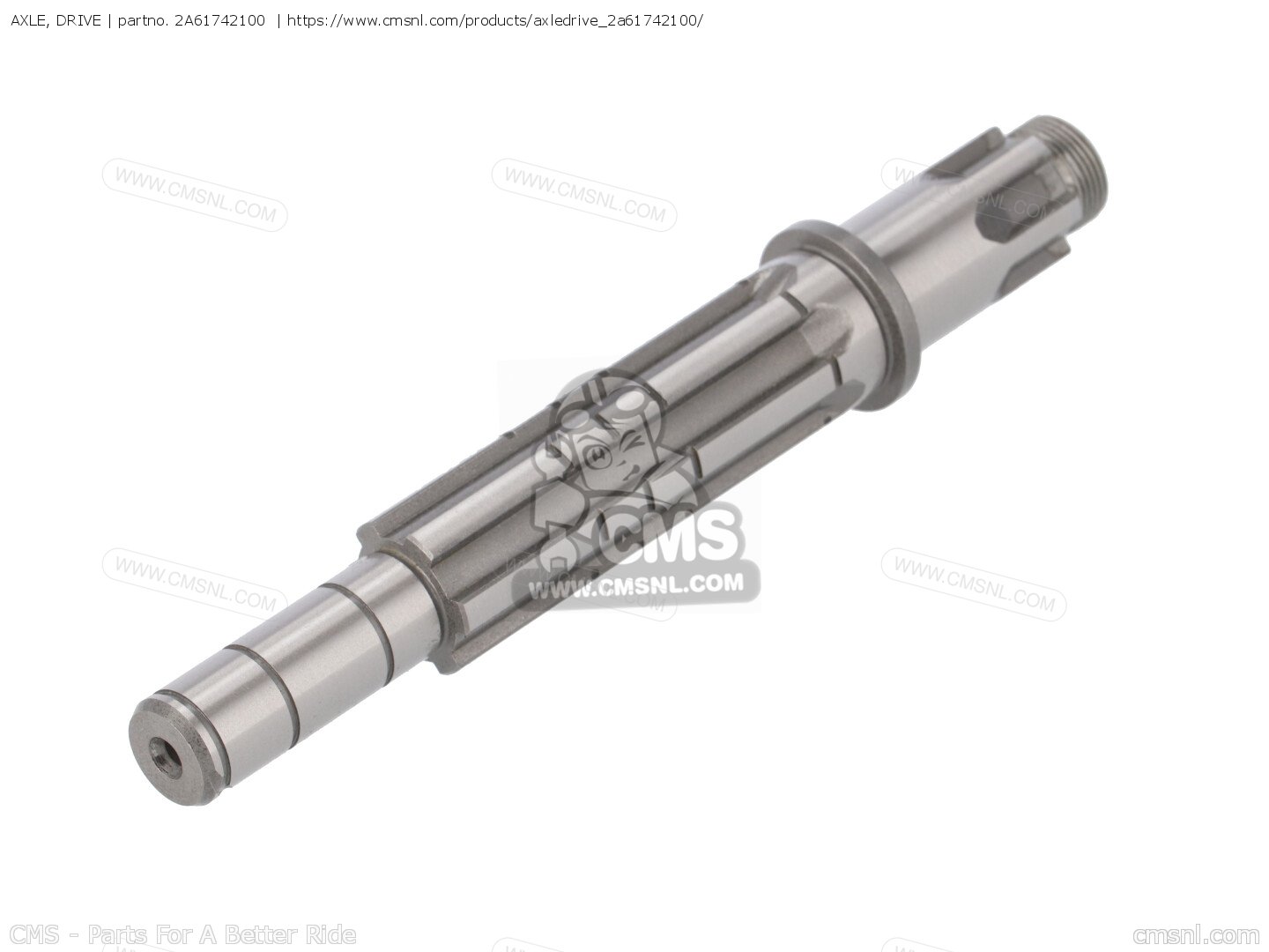 ヤマハ純正部品 アクスル,ドライブ 品番 X0P-17421-11 YPJ シリーズ　PB65XCM　YPJ-XC YAMAHA Genuine ヤマハ純正部品 アクスル，ドライブ 品番 1D7-17421-00 レイダー