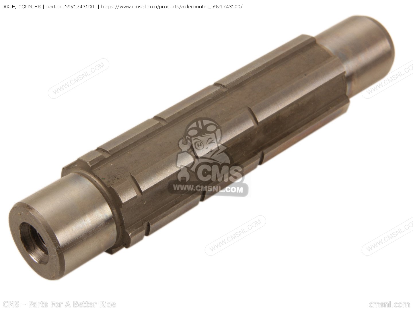 59V1743100 Axle, Counter Yamaha buy the 59V1743100 at CMSNL