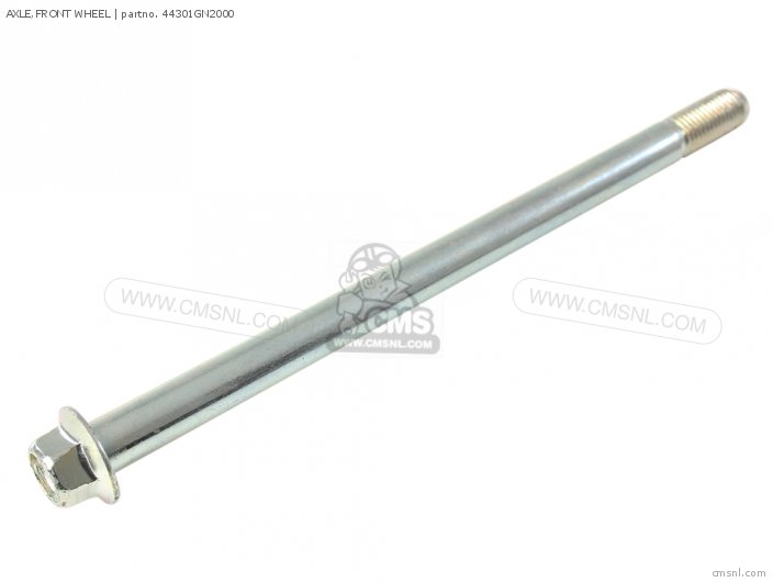44301GN2000 Axle,front Wheel Honda buy the 44301GN2000 at CMSNL