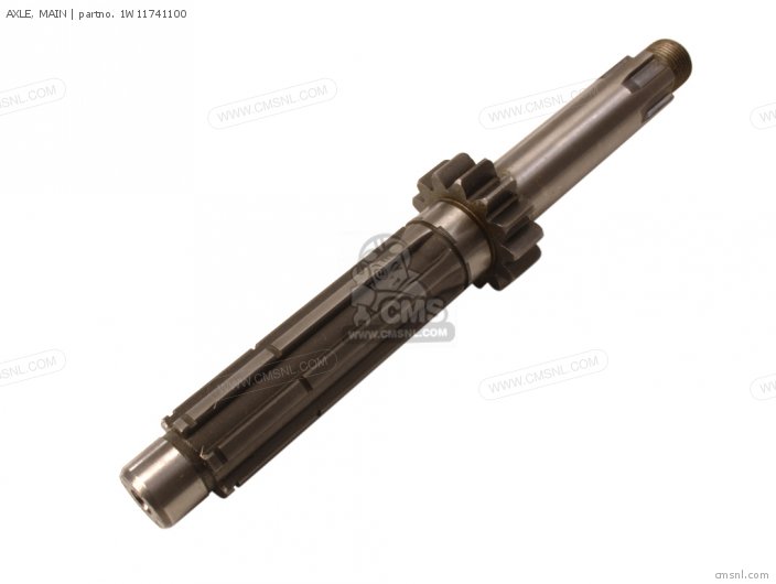 1W11741100: Axle, Main Yamaha - buy the 1W1-17411-00 at CMSNL