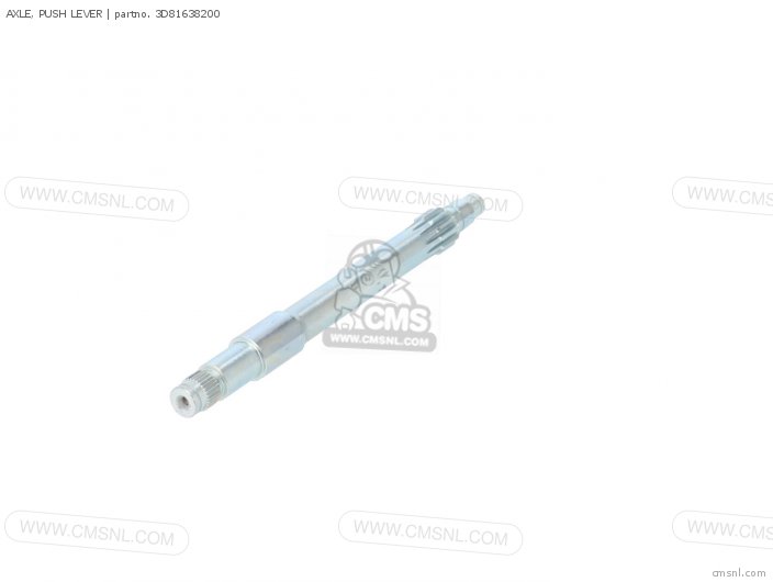 Yamaha AXLE, PUSH LEVER 3D81638200 Yamaha AXLE, PUSH LEVER 3D81638200