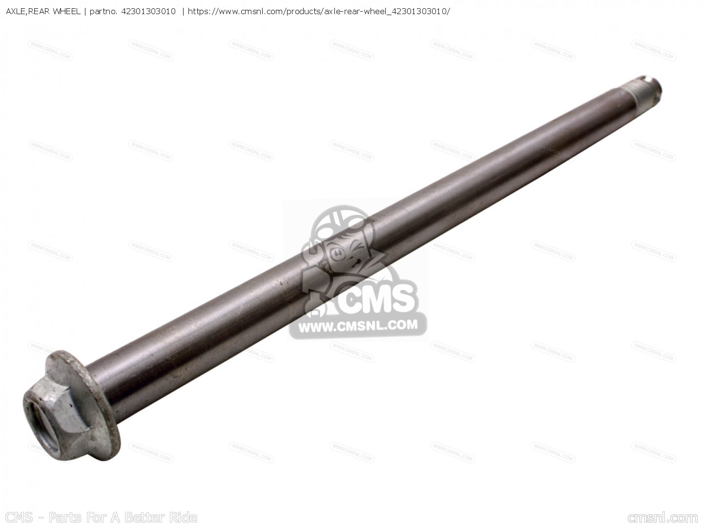 42301303010 Axle,rear Wheel Honda buy the 42301303010 at CMSNL