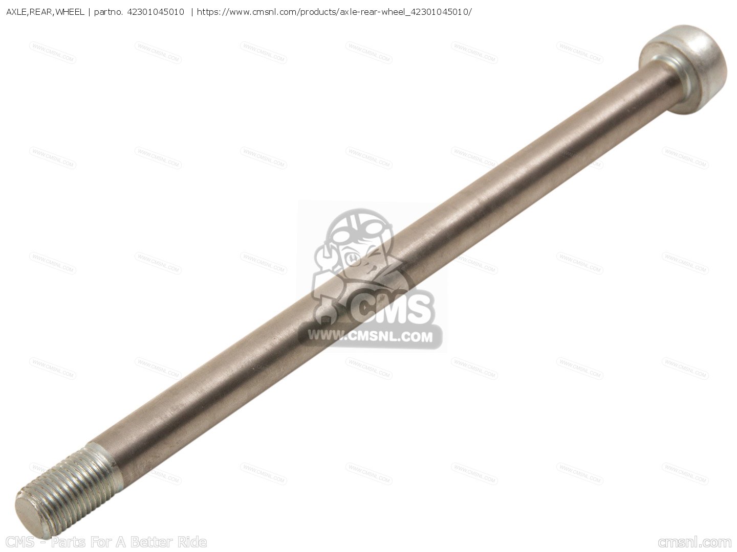 AXLE,REAR,WHEEL for QA50 1973 K1 USA order at CMSNL