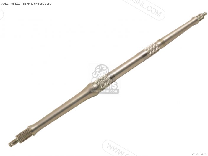 Yamaha AXLE, WHEEL 5YT2538110