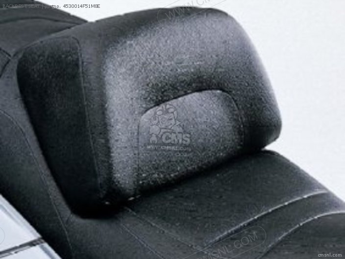 Suzuki BACKREST,SEAT 4530014F51M8E