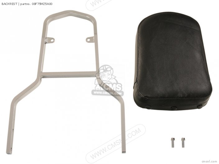 Honda BACKREST 08F75MZ5A00