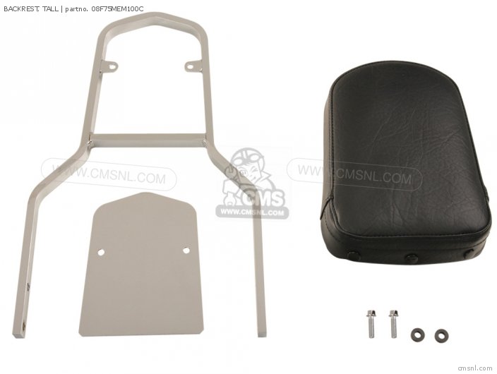 Honda BACKREST, TALL 08F75MEM100C