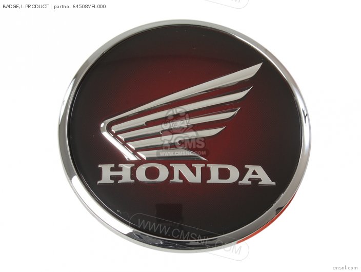 Honda BADGE,L PRODUCT 64508MFL000