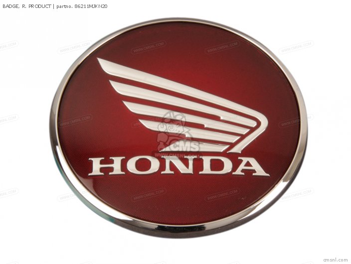 Honda BADGE,R PRODUCT 86211MJKN20