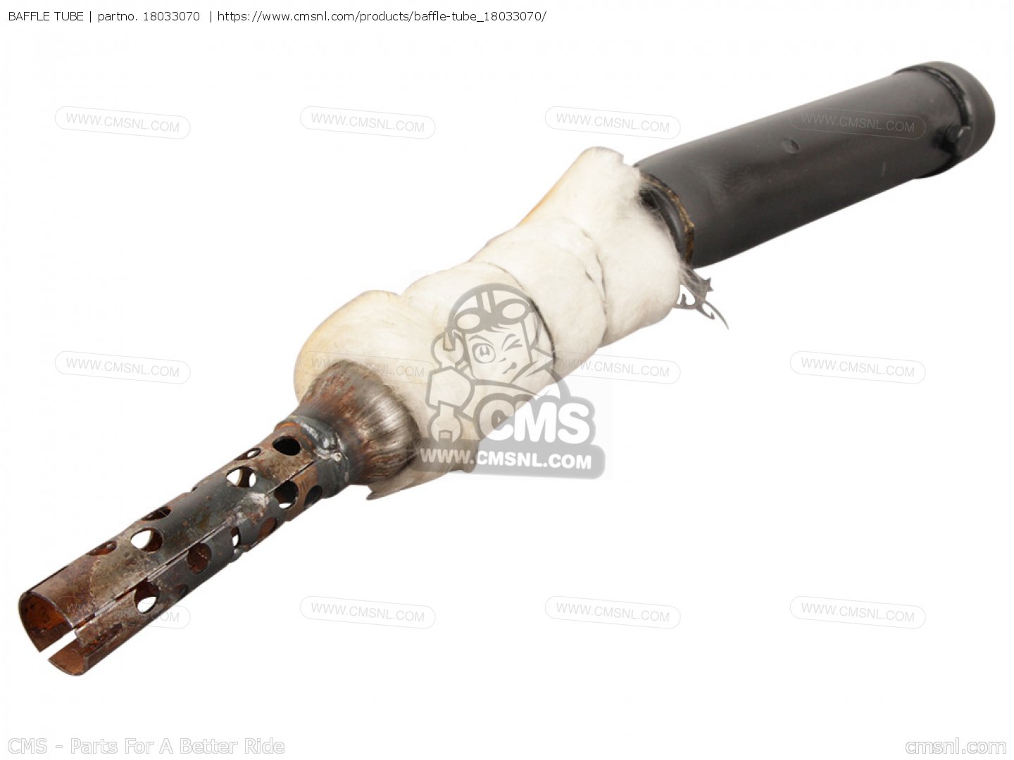 18033070 Bafflepipe Muffler Kawasaki buy the 18033070 at CMSNL