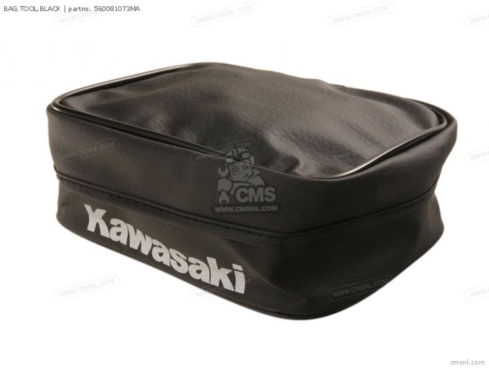 Kawasaki BAG,TOOL,BLACK 560081073MA Kawasaki BAG,TOOL,BLACK 560081073MA