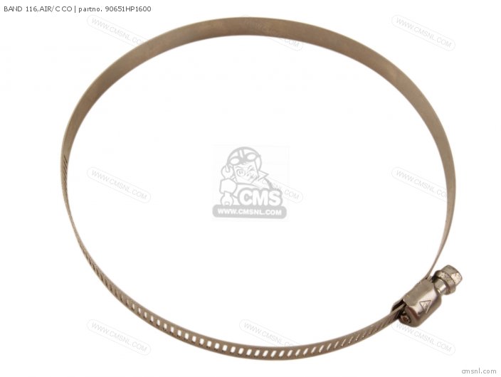 Honda BAND 116,AIR/C CO 90651HP1600