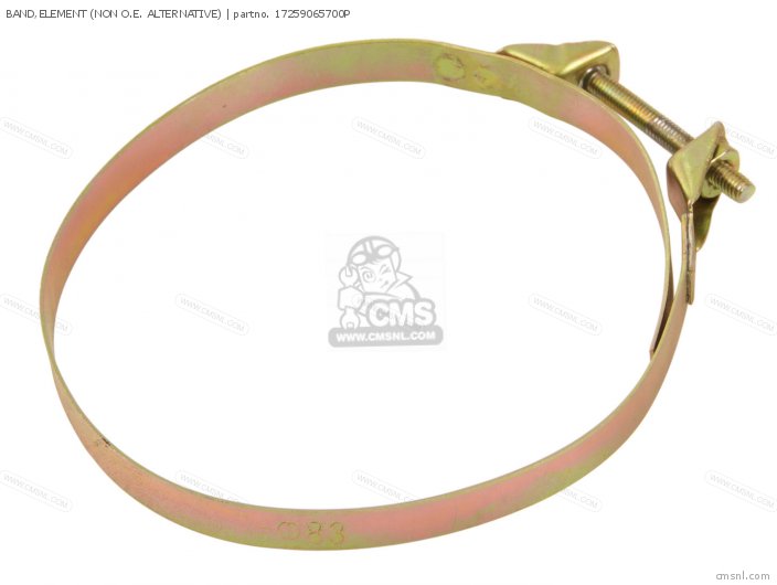 Honda BAND,ELEMENT 17259065700P Honda BAND,ELEMENT 17259065700P