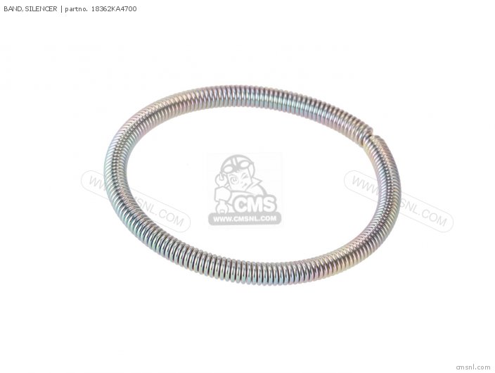 Honda BAND,SILENCER 18362KA4700