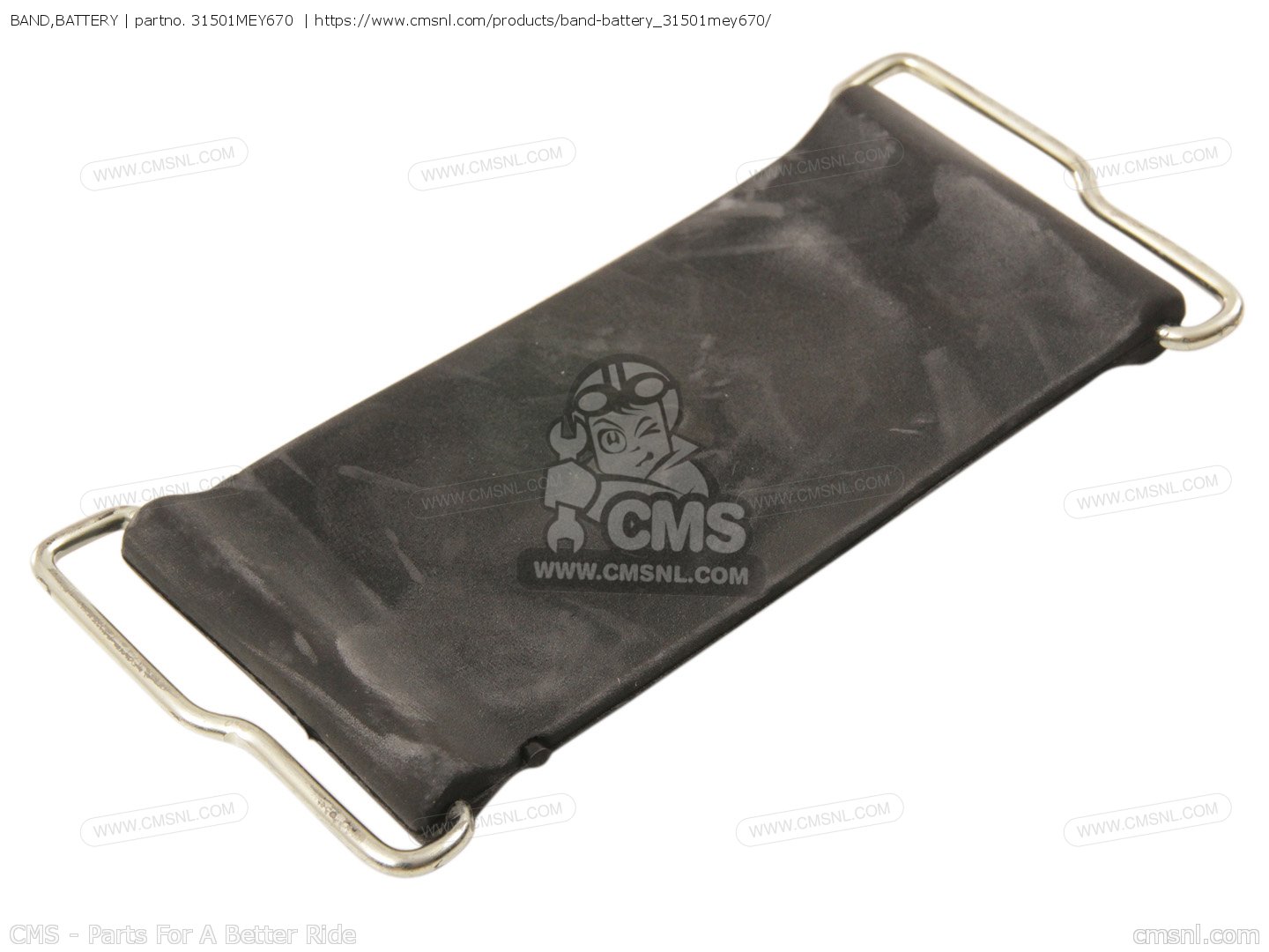 31501MEY670 Band,battery Honda buy the 31501MEY670 at CMSNL