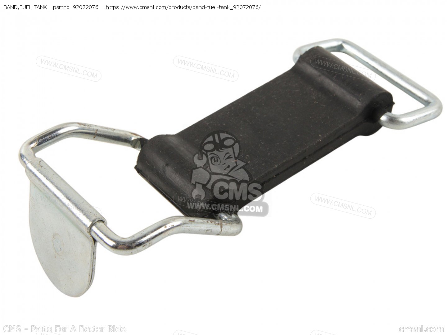 BAND,FUEL TANK for KDX175A1 KDX175 1980 USA CANADA order at CMSNL