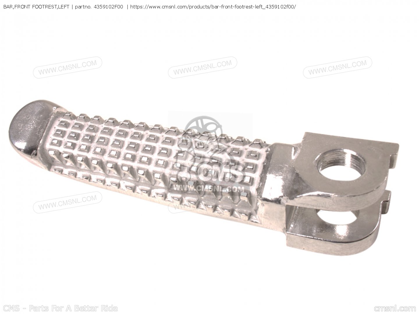 4359102F00 Bar,front Footrest,left Suzuki buy the 4359102F00 at CMSNL