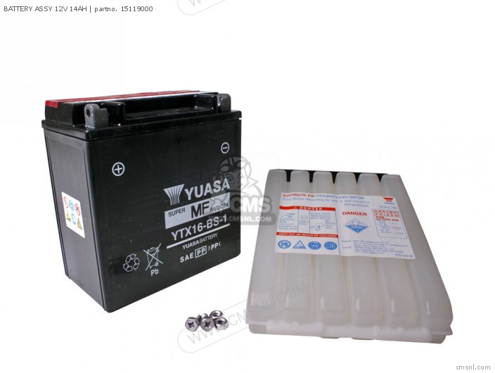 Suzuki BATTERY ASSY 12V 14AH 15119000