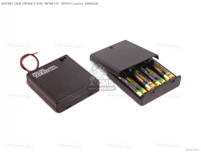 Takegawa BATTERY CASE (TRIPLE A 3X4)  METER KIT  OPTION 09000020