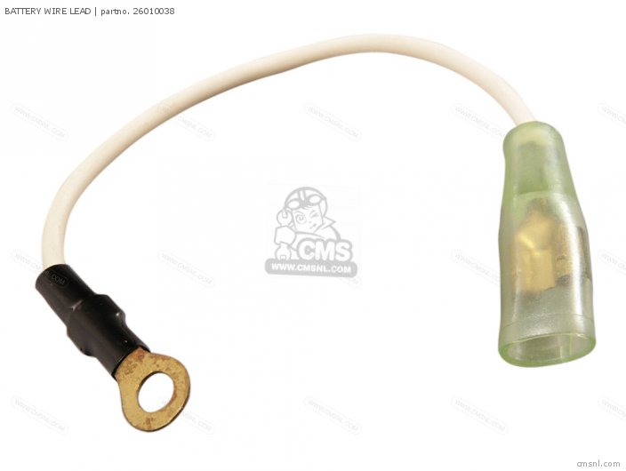 Kawasaki BATTERY WIRE LEAD 26010038