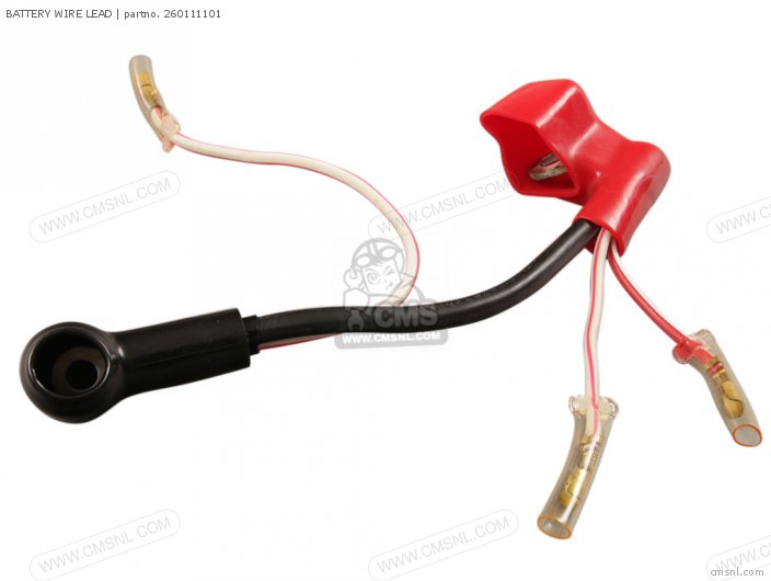 Kawasaki BATTERY WIRE LEAD 260111101