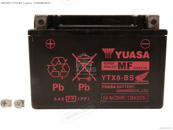 Battery Ytx9-bs photo