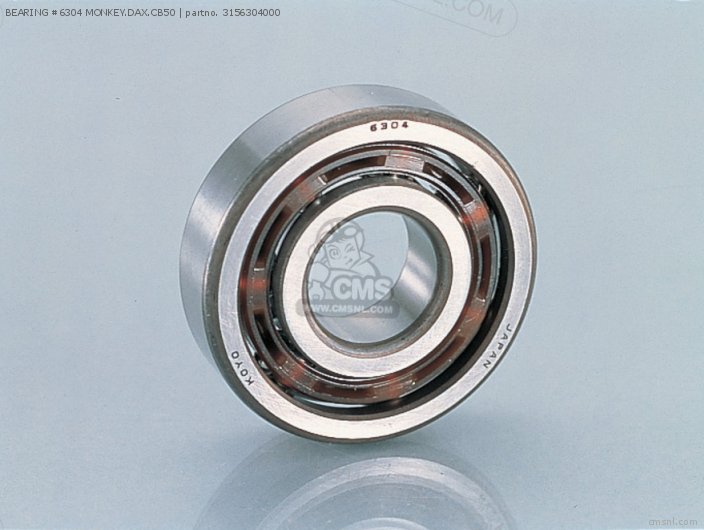 Kitaco BEARING #6304 MONKEY.DAX.CB50 3156304000