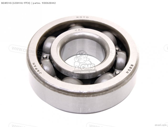 Yamaha BEARING (6304YA1-9TC4) 9330630442