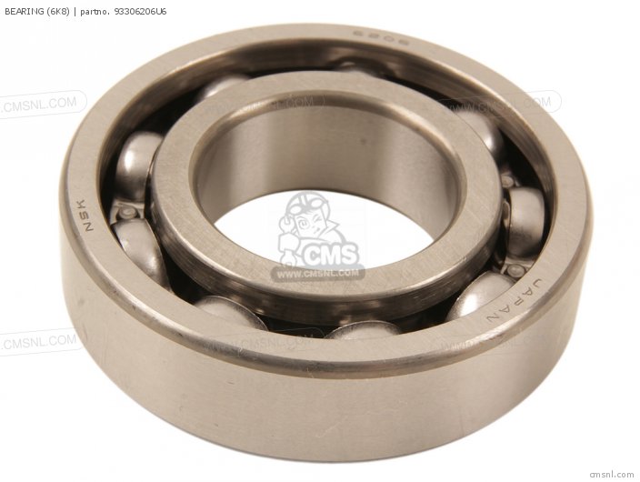 Yamaha BEARING (6K8) 93306206U6